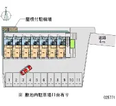 ★手数料０円★日立市中成沢町４丁目　月極駐車場（LP）